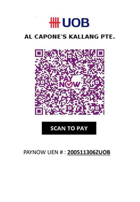 QR Code for manual payment