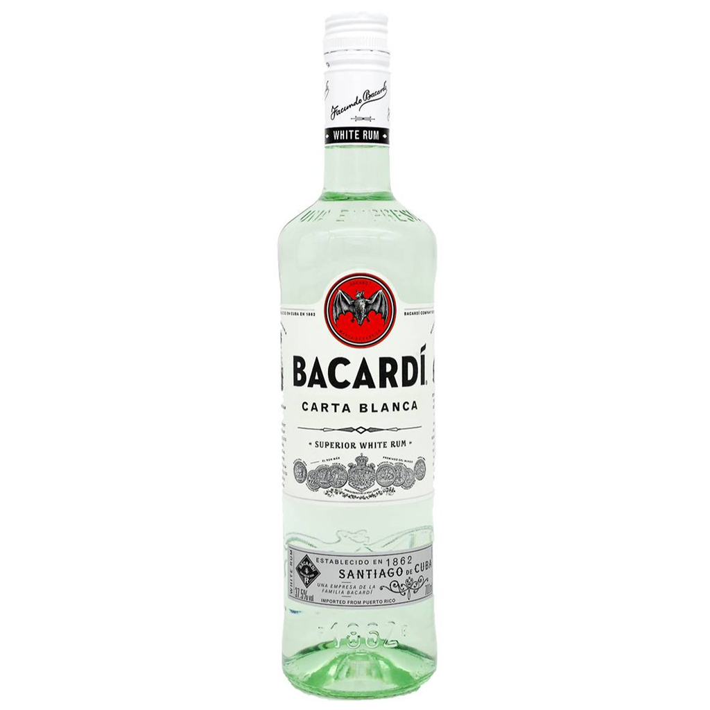 Bacardi White Rum Carta Blanca 700ml Al Capone's Ristorante & Bar Singapore Cheapest Online Alcohol Delivery alcaponesg.com
