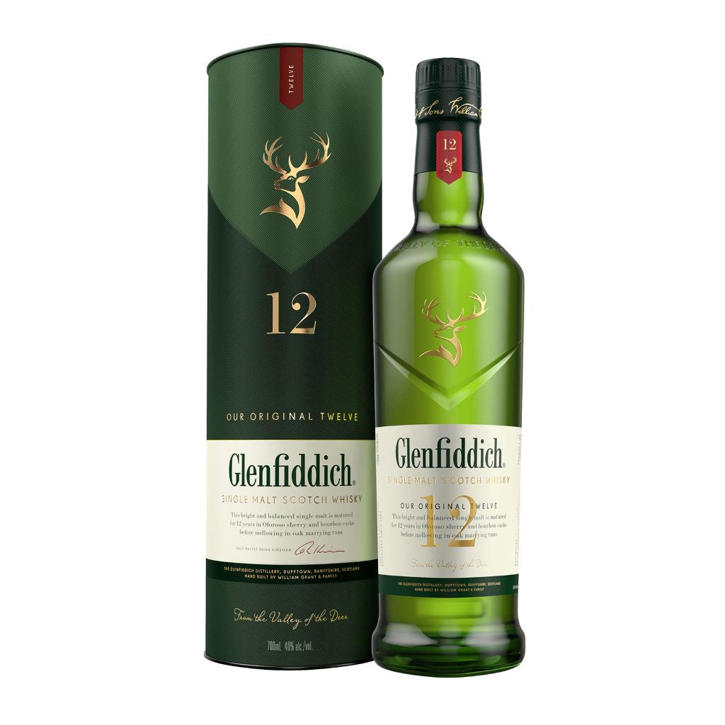 Glenfiddich 12 Years Old Single Malt Scotch Whisky 700ml Al Capone's Ristorante & Bar Singapore Cheapest Online Alcohol Delivery alcaponesg.com